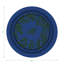 Christmas Berries Vegan Leather Round Coasters-1725225268
