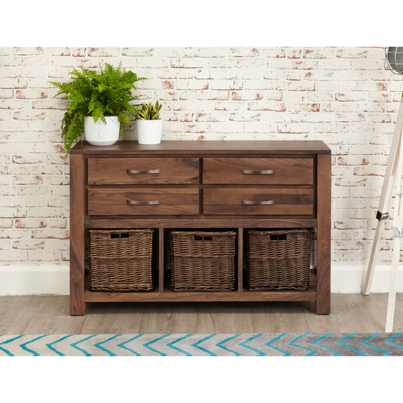 Jaretzy 120cm Solid Wood Console Table