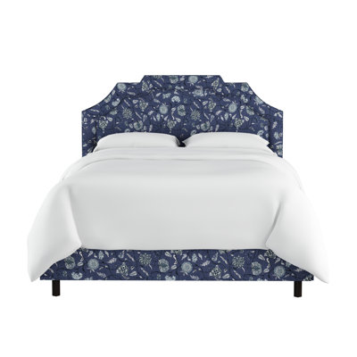 Lit plateforme tapissier Edmondson