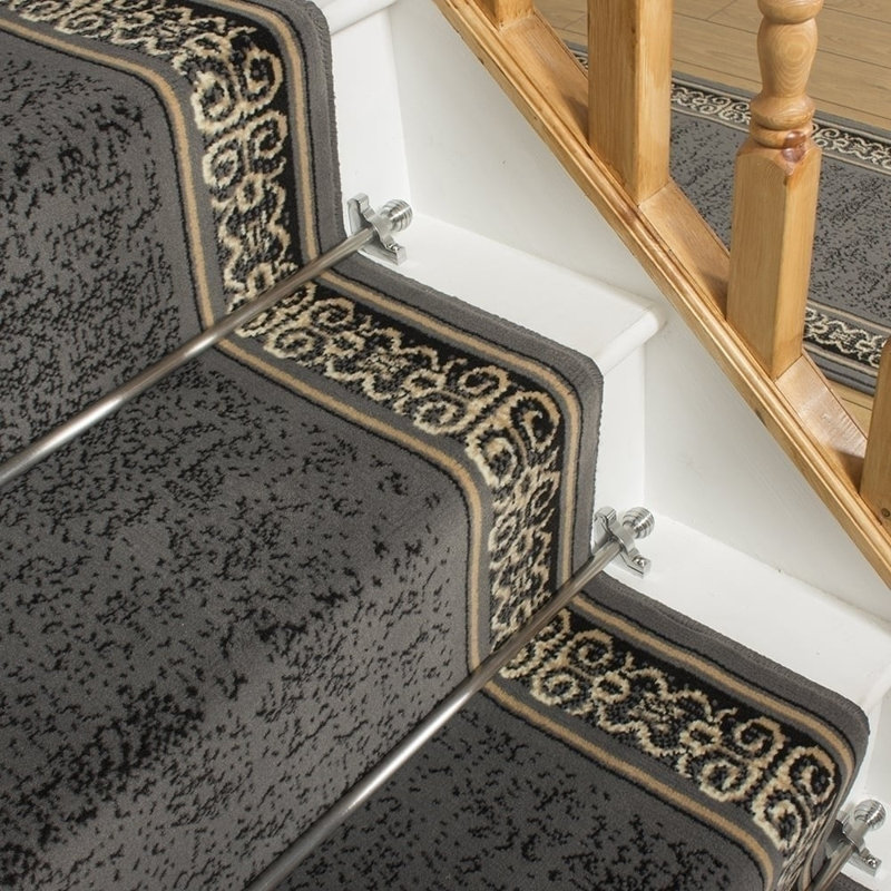 Stair Runner Geometric Shapes Area Rug, Runner 80 x 450 cm