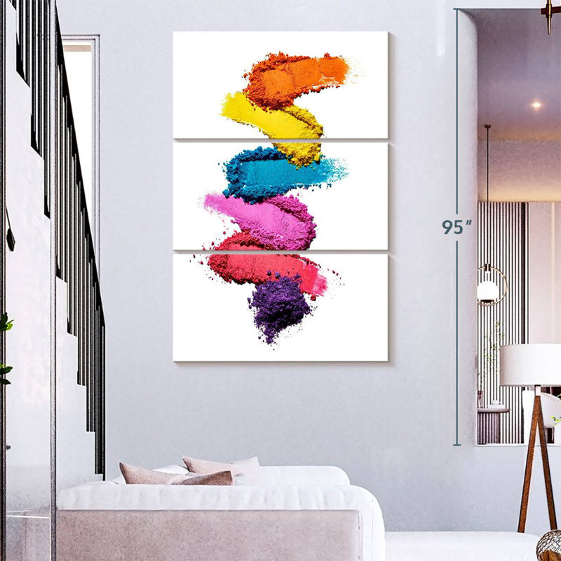 Maquillage pour les yeux multicolore Shuttleworth, H 74 po x l 48 po