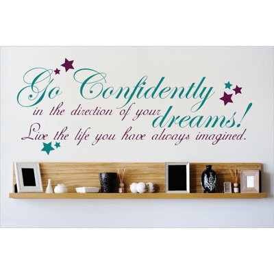 Text & Numbers Wall Decal