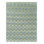 Rug & Kilim’S Custom Block Print Rug Design With Blue And Green Floral Pattern
