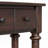 Retro Console Table with 4 Drawers and Open Shelf, perfect for Entryways, Living Rooms-1778714774