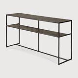 Pentagon 59'' W Stone Console Table