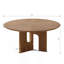 Table basse ronde et rustique