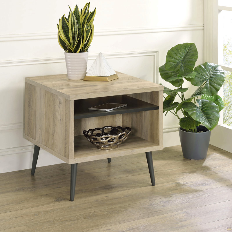 Table de bout en bois d'ingénierie Balboa