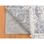 Tapis oriental rectangulaire en soie ivoire noué à la main 5 pi 2 po x 7 pi 0 po - MOA10287191