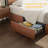 Antioch Modern Bed Frame with 4 Drawers, LED Light and Charging Station-1916939460-1898476079