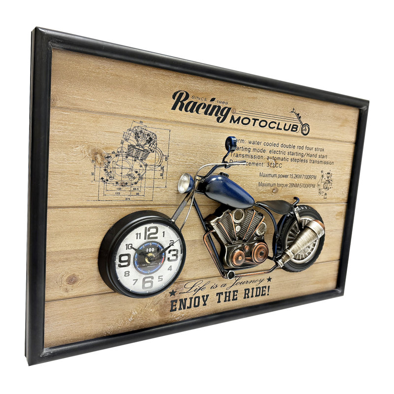Horloge murale Johnda