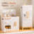 Wooden Kids Play Kitchen Set with Pizza Oven, Accessories & Cookware