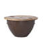 Table basse en bois et fer