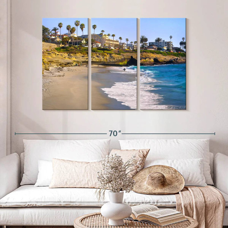 Gillard La Jolla Shoreline, H 32 po x l 50 po