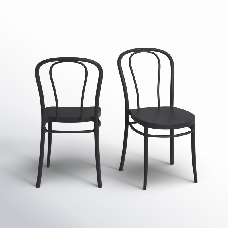 Farrah Outdoor Stacking Dining Side Chair