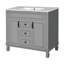 Meuble-lavabo de salle de bain avec lavabo supérieur / armoire de rangement moderne avec 2 portes et 2 tiroirs / meuble-lavabo simple-113435692