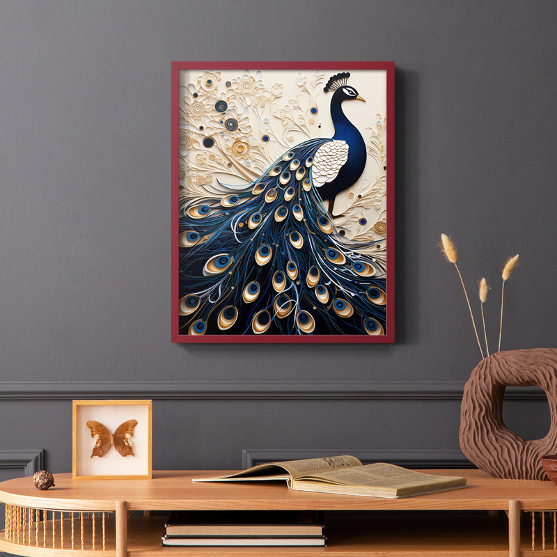 ANIMALS Series CCXLVI - reproduction encadrée de qualité supérieure - prête à être accrochée - aucun clou requis