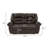 62.6'' W Faux Leather Round Arm Reclining Loveseat with Nailhead Trim-1643349084