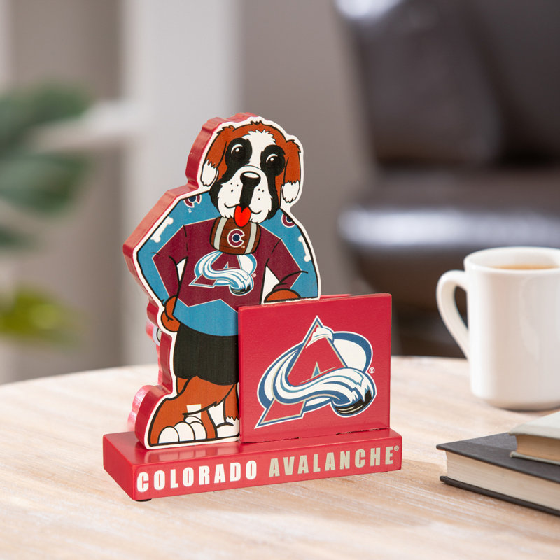 Figurine de mascotte avec logo, NHL Colorado Avalanche