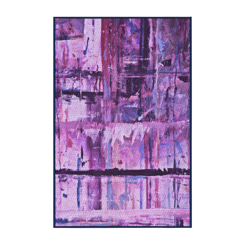 Abstract Indoor Rug, Rectangle 8' x 12'
