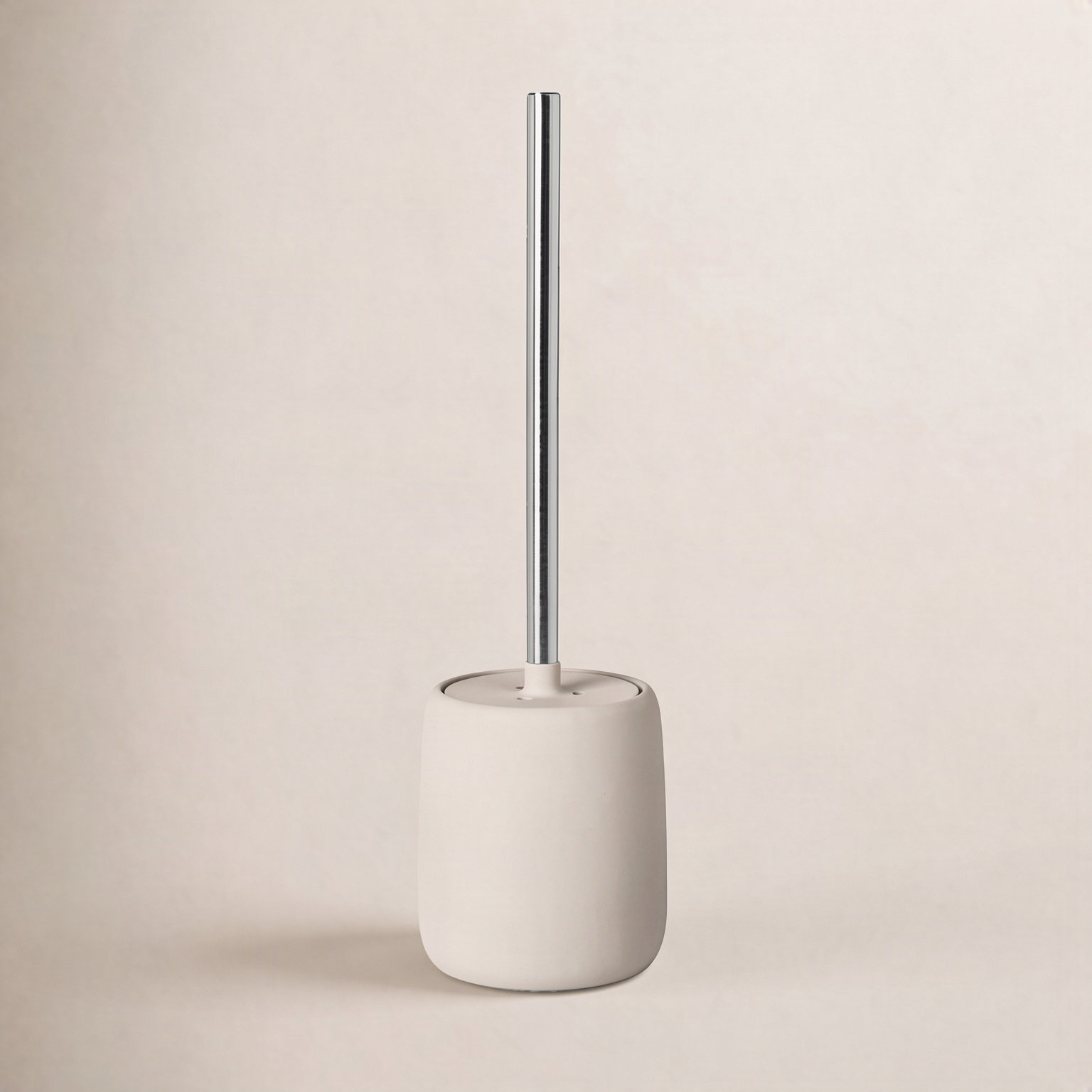 Sono Toilet Brush and Holder, Moonbeam