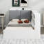 Lit plateforme en bois avec tête de lit, tablettes et 2 tiroirs-2081394647-2081882657