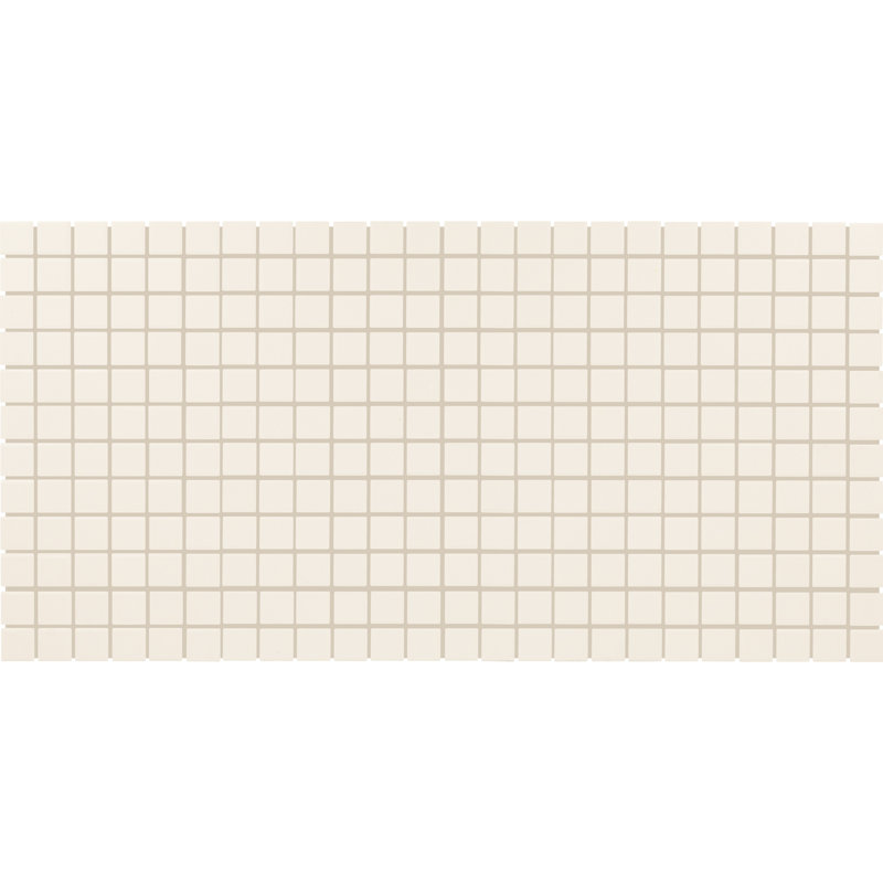 Carreau de mosaïque 1 po x 1 po Daltile Keystones (12 pièces par carton) (24,00 pieds carrés par carton), Blanc arctique