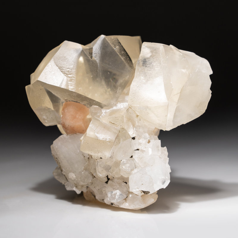 Genuine Calcite with Apophyllite