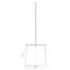 Luminaire suspendu 5 lumières Kohlman en nickel brossé-1765329390