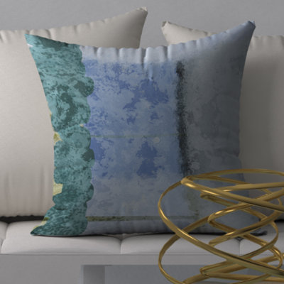 Abstract Throw Pillow