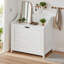Wood Cabinet Laundry Hamper