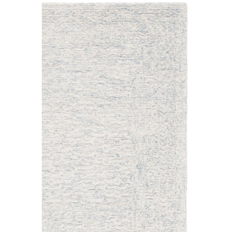 Tilley Pine Hand Tufted Wool & Cotton Abstract Rug, Rectangle 3' x 5'