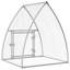 Chicken Cage Silver 41.3"X47.2" Galvanized Steel-1703035185