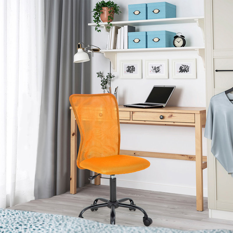 Mesh Task Chair, Orange