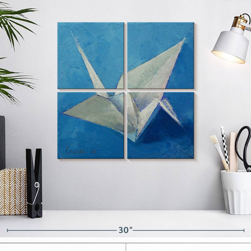 Grue Ashelle Origami, H 18 po x l 18 po