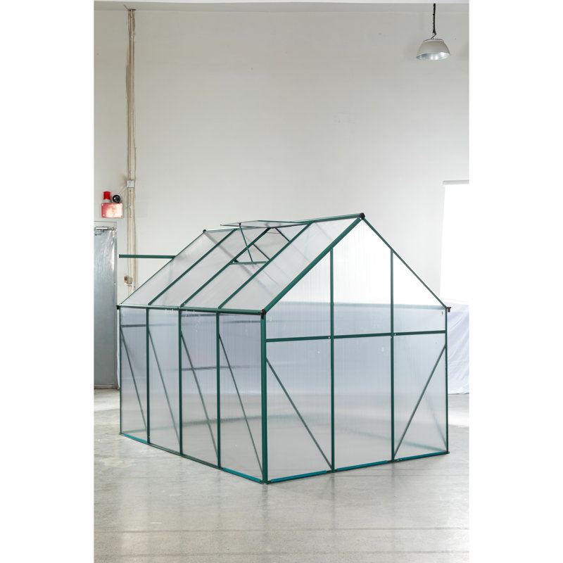 6 X 8 Ft Greenhouse - Blocks Harmful And Allows Sufficient For Thriving Plants Walk-In Protects From Extreme Temperatures