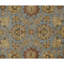 Hand Knotted Wool Oriental Area Rug in Light Blue And Ivory