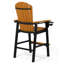 Chaise de bar Kevin Adirondack, noir-130679340-130679351