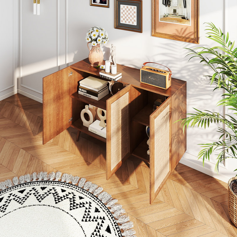 Armoire de rangement pour meuble-lavabo 47 po avec console télé