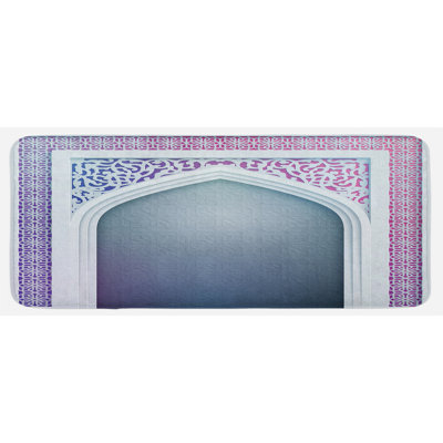 Eclectic Polyester Kitchen Mat