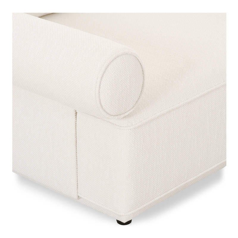 Catalya Armchair, Novax White Boucle