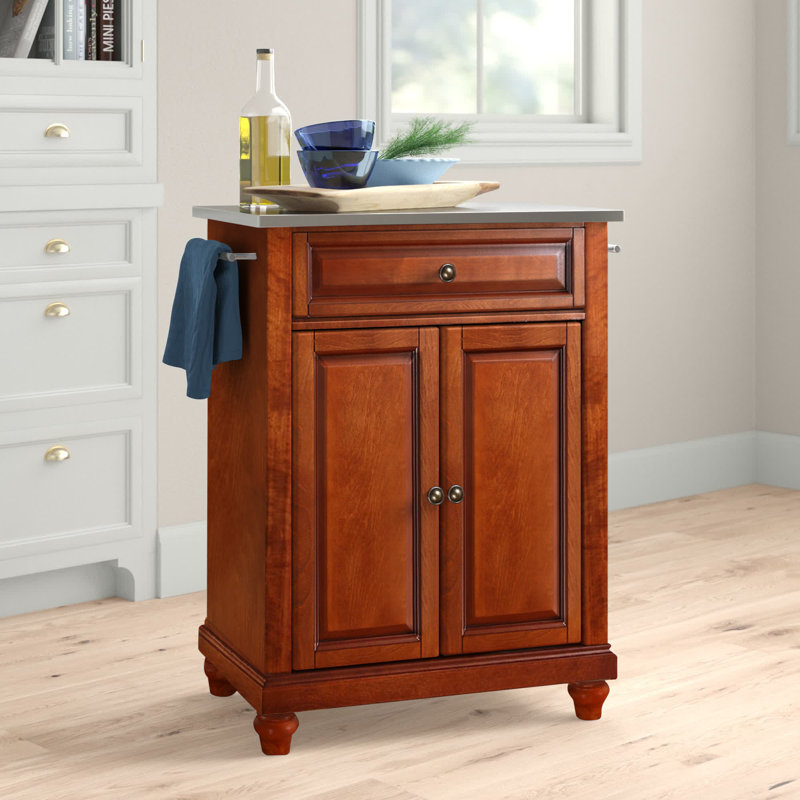Hedon Kitchen Cart, Classic Cherry