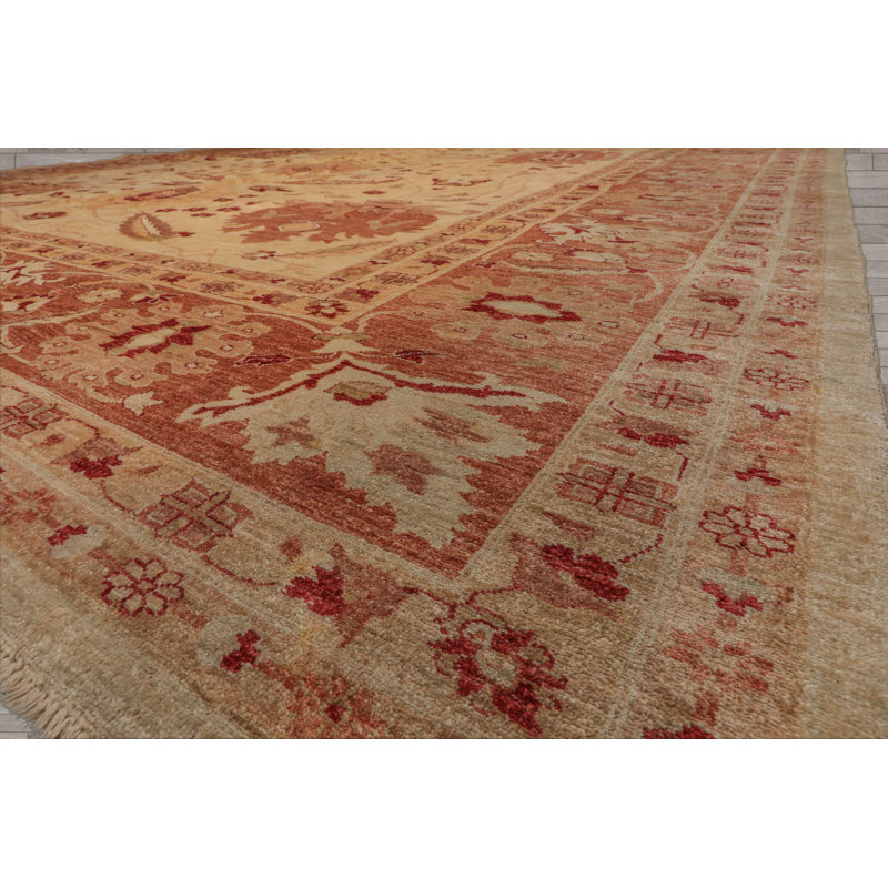 Tapis rectangulaire intérieur / extérieur de conception unique: 13 pi 8 po x 17 pi 8 po