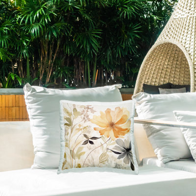 Coussin intérieur/extérieur Floral