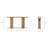 Flickinger 72" Reclaimed Pine Split-Pillar Console Table