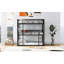 Lit superposé simple en métal Triple-663370298