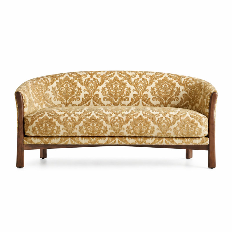 Damask Two Tone Velvet | Neiman Fabric, Cream