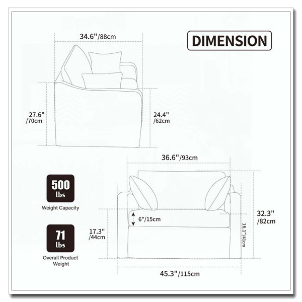 Dimensions du produit