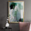 Turquoise Waters I, reproduction encadrée de qualité supérieure - prête à être accrochée-88102861-88102862