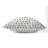 Dot Row Ivory Charcoal Throw Pillow-107807671