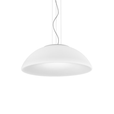 Infinita Suspension 70 White Matt Glossy White E26 Ul